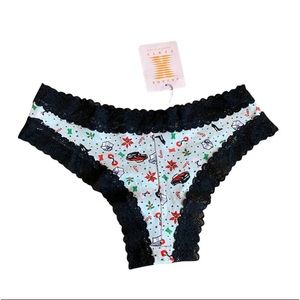 Savage X Fenty Holiday Hipster Lace Panty